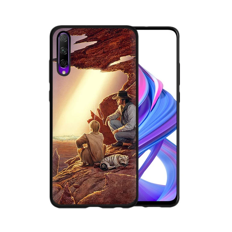 Силиконовый чехол для телефона EWAU Dark Tower Stephen King для huawei Honor 6A 7A 7C 7X 8C 8X8 9 Note 10 Lite view 20 9X pro - Цвет: B1