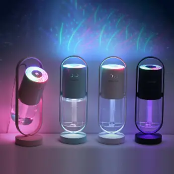 

2020 New Creative Desktop Mini Silent Night Light Atomizer Portable Negative Ion Household Humidifier Convenient Mist Discharge
