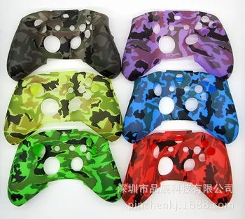 

Xboxones New Camouflage Handle Case Silicone Case Game Handle Camouflage Silicone Case Protective Case for Xones