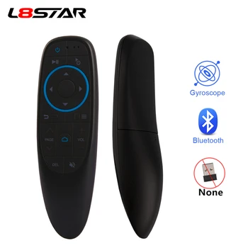 

L8star Bluetooth 5.0 Smart Air Mouse Gyro G10 Wireless remote control BT5.0 Aero mouse G10S for Xiaomi Smart TV BOX Android