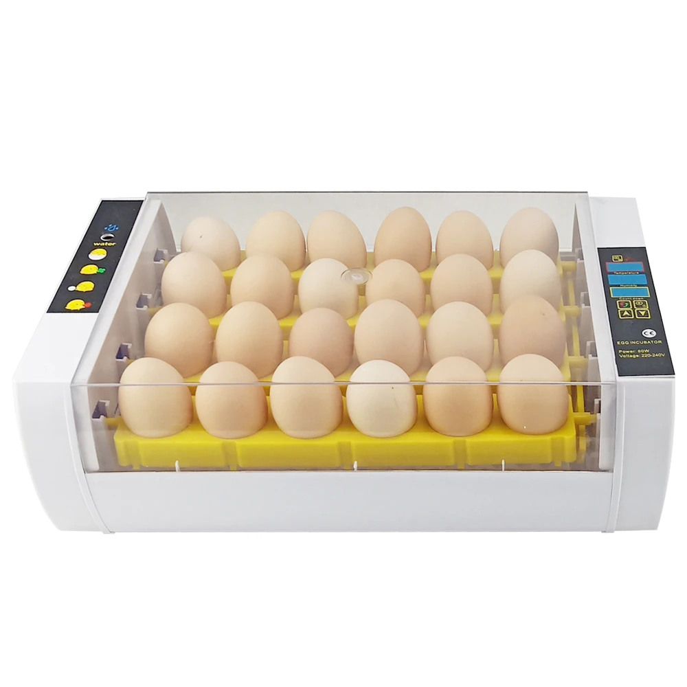 

Automatic Turning Incubator Digital Temperature Control 48 Eggs Farm Hatchery Machine Household Egg Incubator For Hot Sale