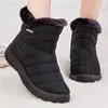 Snow Boots Women's Boots Non-slip Women Winter Boots Fur Warm Ankle Boots For Women Down waterproof Booties Botas Mujer 40 41 42 ► Photo 1/6