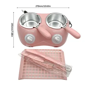

Double Furnace Chocolate Melting Furnace Heating Melting Pot Temperature Heating Melting Machine Dissolving Melting Pot