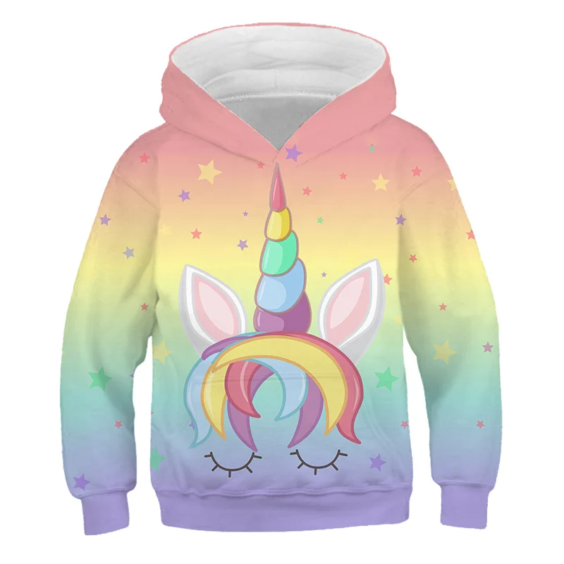 [New Arrivals] Fashionable Unicorn Pullover Hoodie