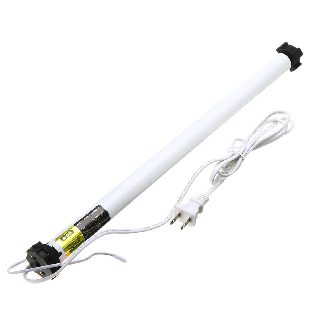 

New 100-240V Household Electric Curtain Shade Roller Blinds Electric Roller Shade Motor Tubular Shutters with Remote Control