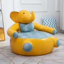 Милый детский диван, мультяшный диван для мальчиков и девочек, кресло, можно снять и помыть, Скандинавская детская кровать розового цвета