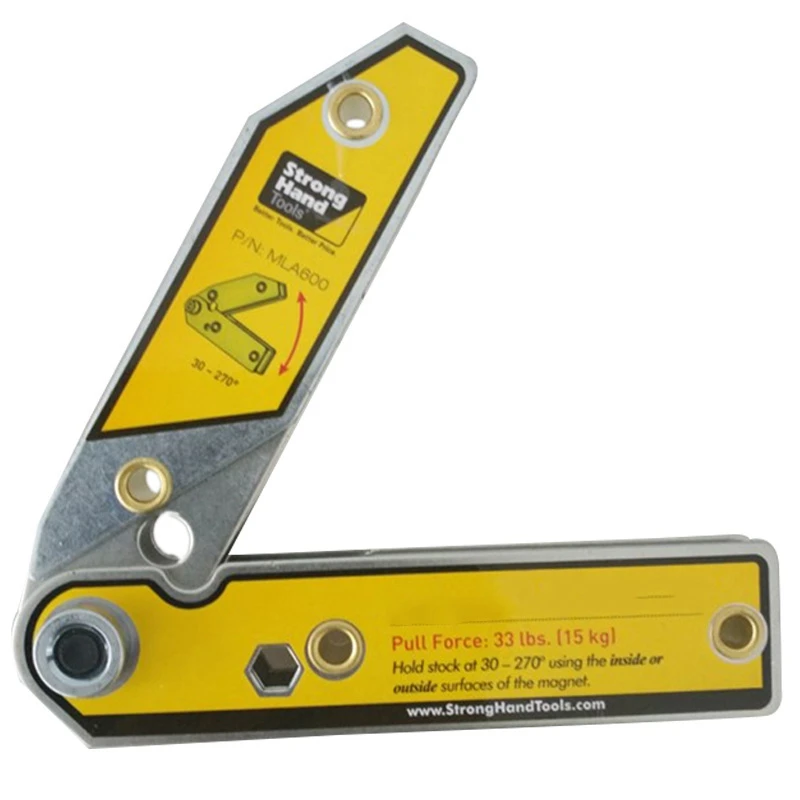 

Adjustable Angle(30-270 Degree)Welding Magnet,Magnetic Welding Frame,Welding Tool Accessories