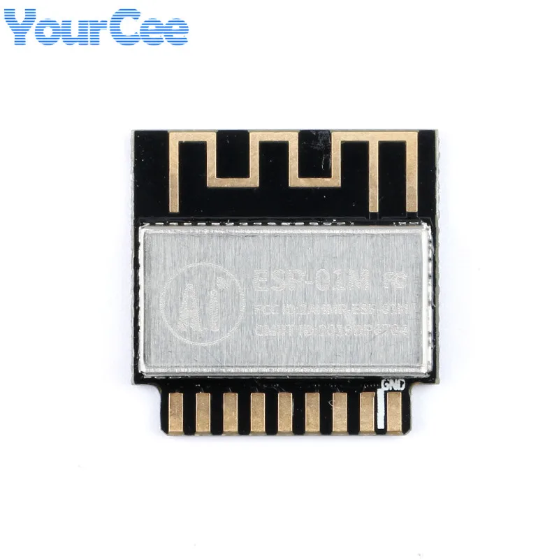 ESP 01M ESP8285 WIFI модуль беспроводной передачи SMD IOT 1 Мбайт вспышка|wifi module|wireless moduleflash
