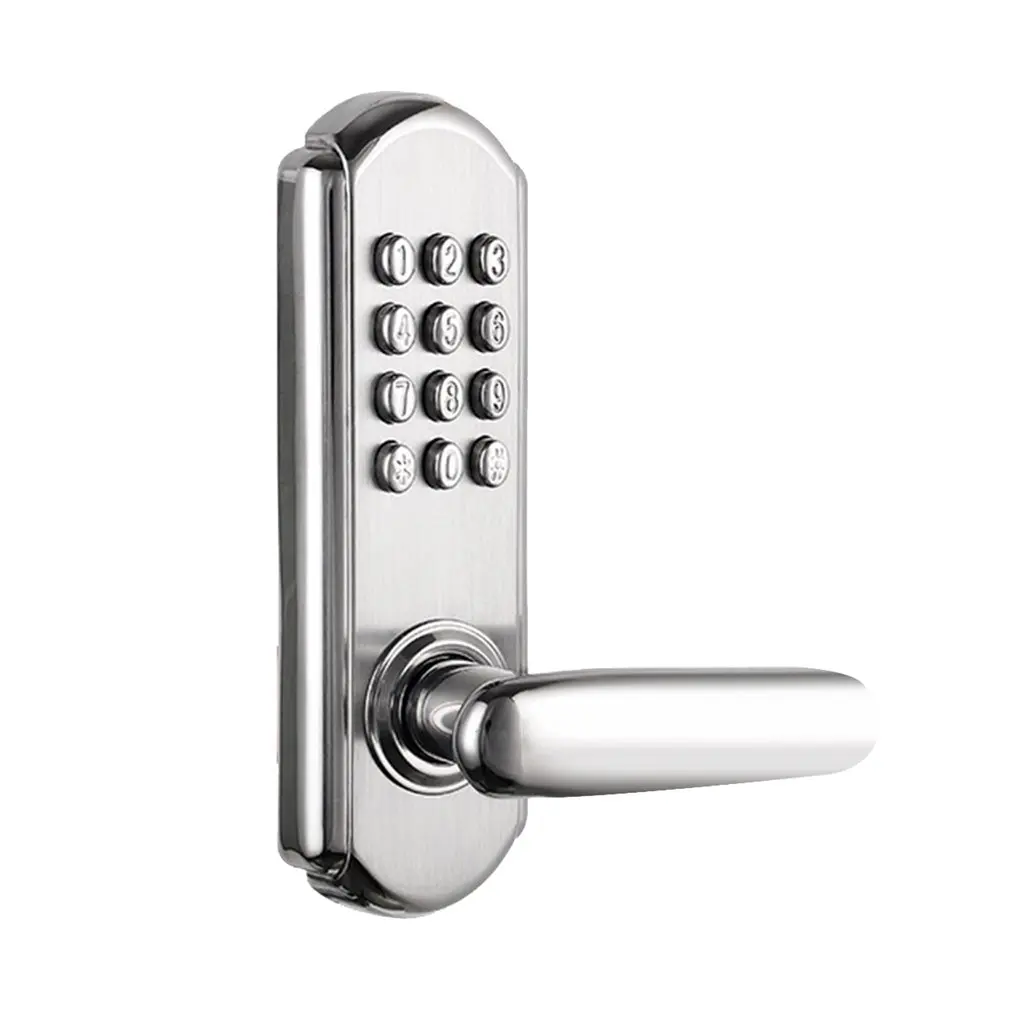 

SA18 Digital Password Door Lock Mechanical Code Keyless Entry Door Lock Stainless Steel Waterproof Electronic Lock