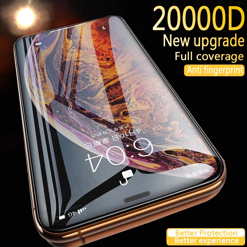 Закаленное стекло для iPhone 11 Pro Max защита экрана 11Pro 12Pro 6 6S 7 8 12 Plus X Xs S E Xr 8Plus 2020 пленка