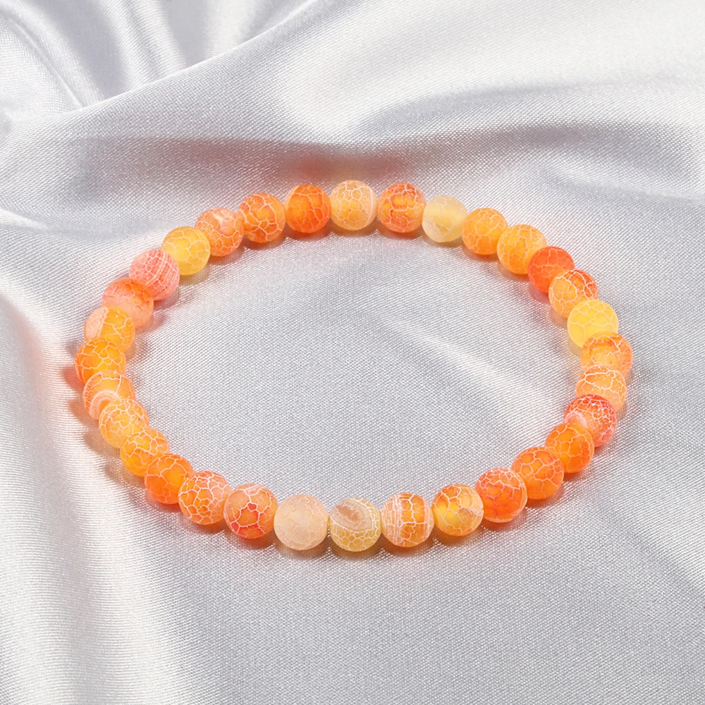 10MM 8MM 6MM Reiki Natural Stone Beaded Bracelet Weathered Strand Bracelets Bangles Chakra Men Women Jewelry Match Gift 4 Colors
