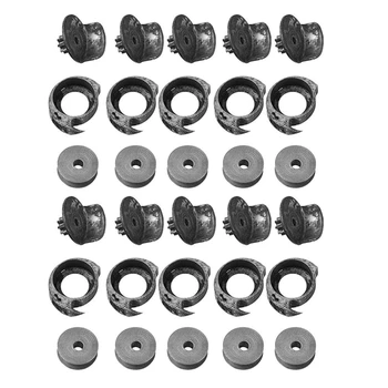 

10 New Complete Sets of Bobbin Shuttle Bobbins for Sewing Machine Repair Parts