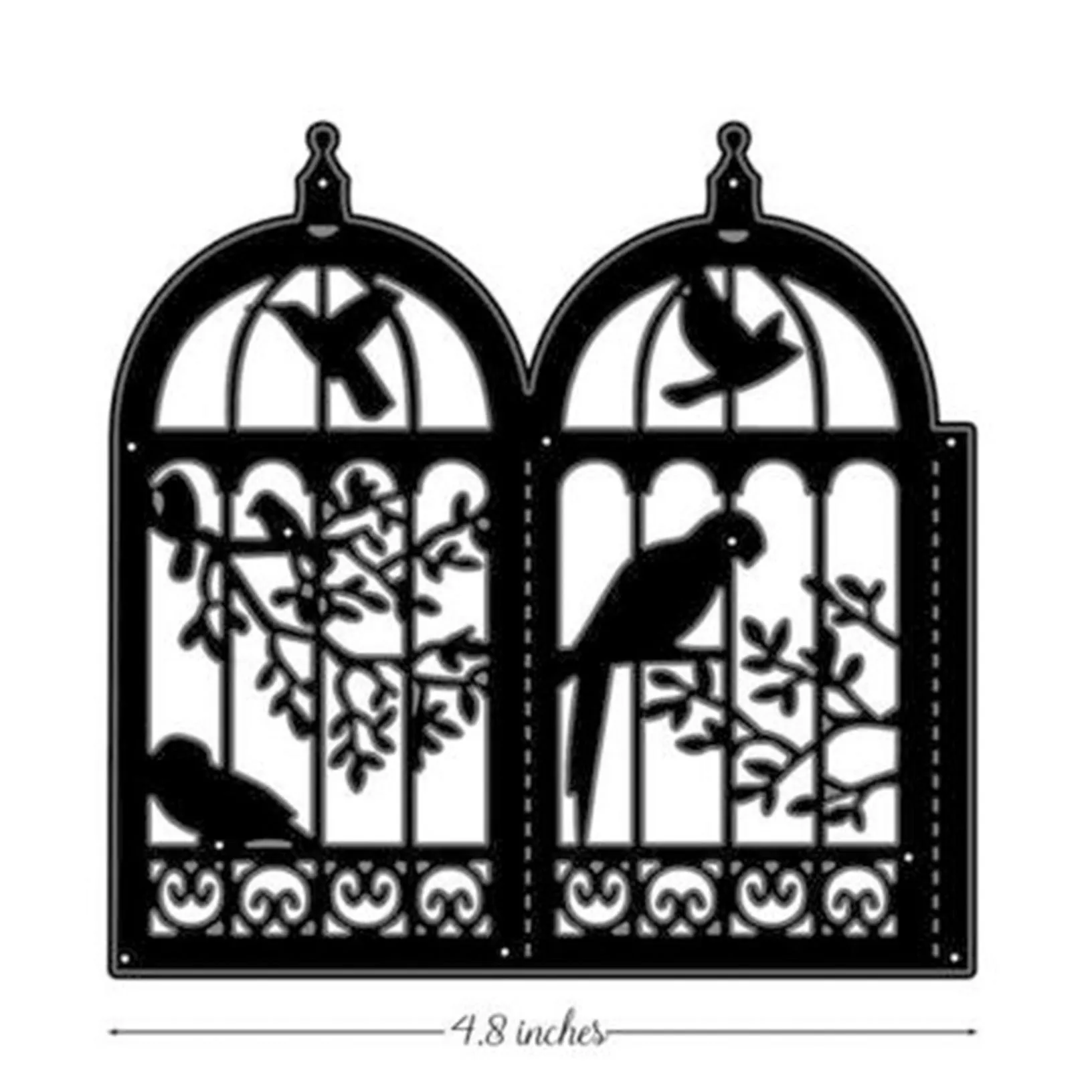 Металлические Вырубные штампы с птичьими фонарями трафарет фотоальбом сделай