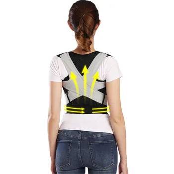 

Adjustable Back Posture Corrector Braces & Supports Back Straightener Prevent Slouching Back Support Belt Corset For Posture