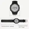 Men's Digital Sport Watch for Outdoor Running with Alarm Clock Stopwatch and Countdown Timer 50M Waterproof EZON L008 5