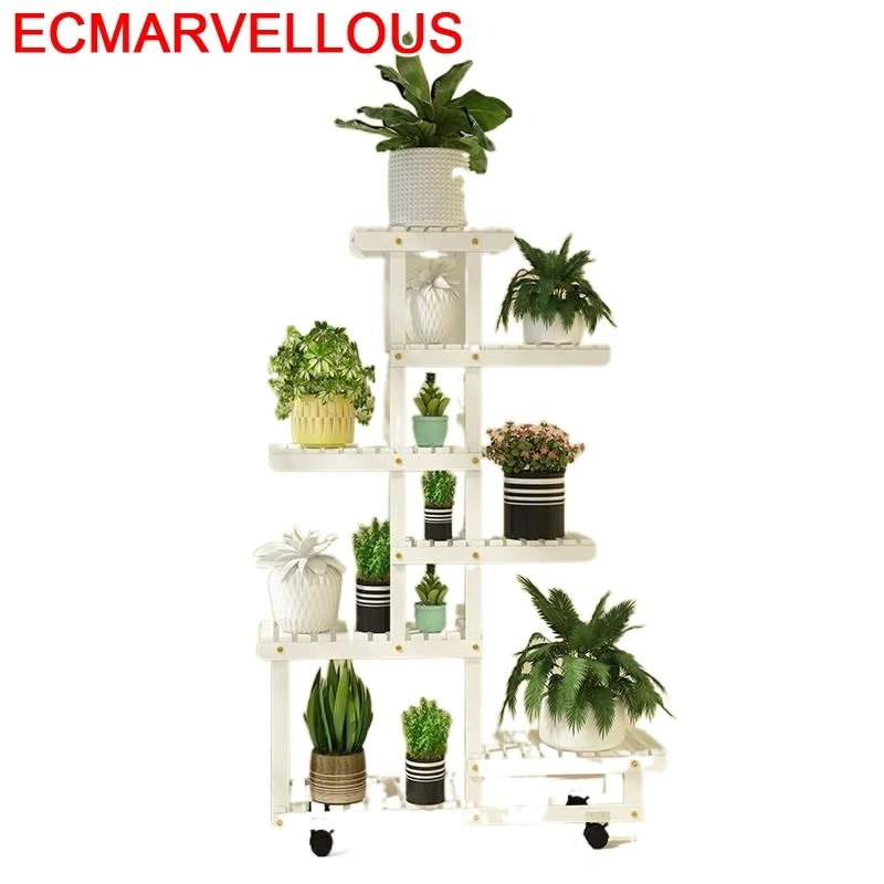 For Soporte Plantas Interior Rak Bunga Table Indoor Living Room Outdoor Stojak Na Kwiaty Balcony Flower Shelf Plant Stand | Мебель