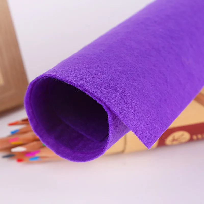 10 Color Soft Nonwoven Fabric Sheets 40*46cm DIY Craft Patchwork Handwork Cloth handworking accessories