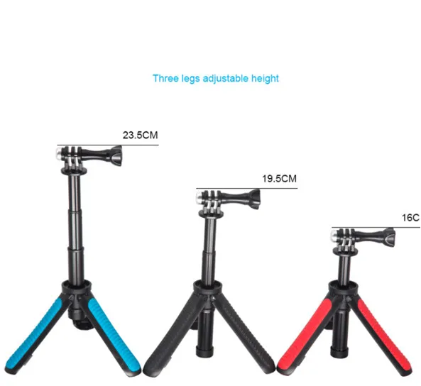 Мини штатив-Трипод для камеры DJI Osmo экшн рукоятки штангу Смарт розетки селфи палка ручной стабилизатор для Gopro 7/6/5