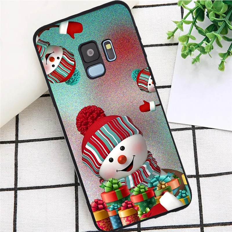 Светодиодный свет Рождества для samsung Galaxy S6 S7 край S8 S9 S10 Plus Note 8, 9, 10, A30 A40 A50 A60 A70 M10 M20 чехол для телефона чехол с мультипликационным принтом - Цвет: H2278
