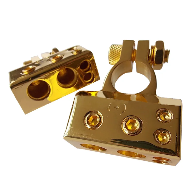 2 шт. клеммы для автомобильного аккумулятора положительные/отрицательные