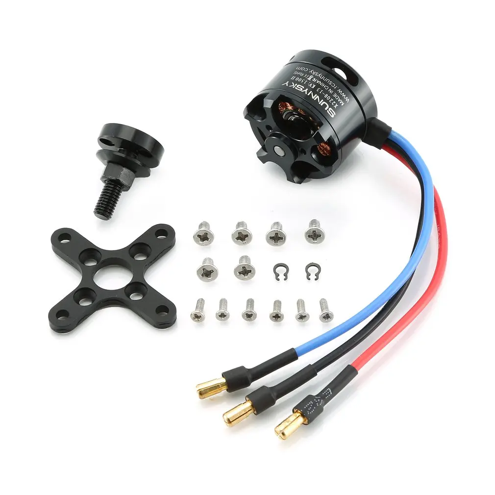 SUNNYSKY X2208 1500KV 2600KVFixed-wing мотор бесщеточный двигатель для многоосевой антенны RC бесщеточный двигатель модель самолета