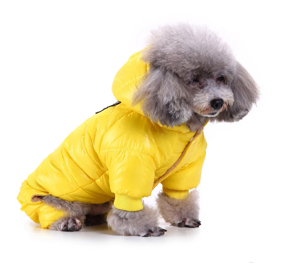 Зимнее пальто для собак, водонепроницаемая Теплая Одежда для питомцев, плотное флисовое пальто для мопса, одежда для маленьких и средних собак