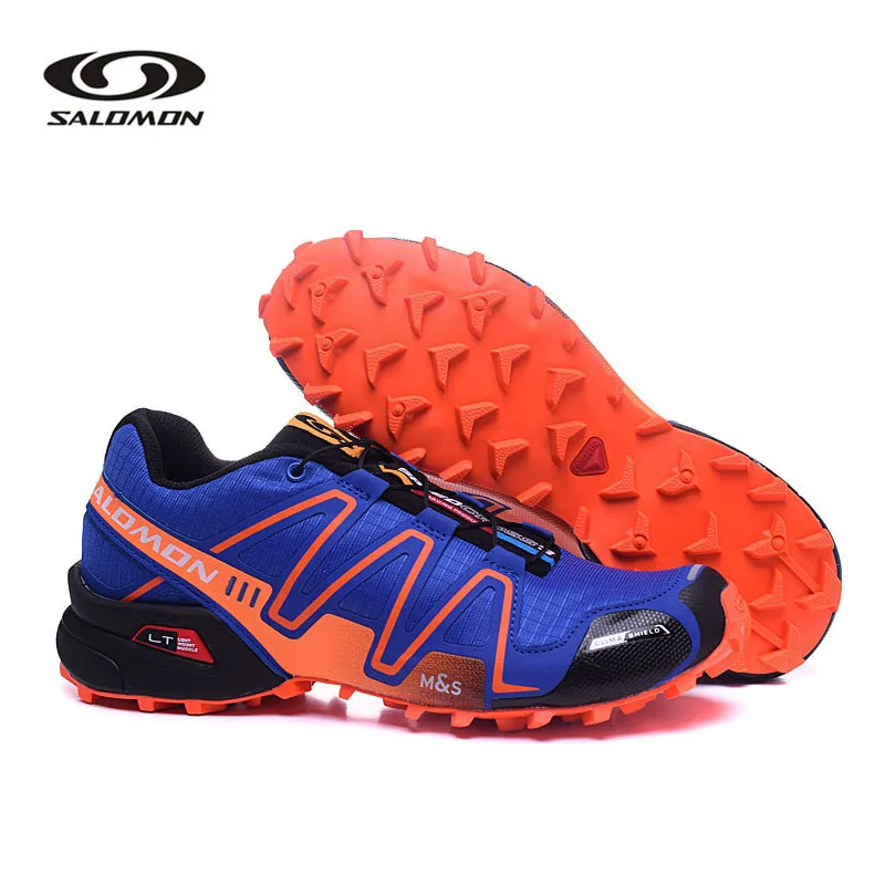 Salomon speed CROSS 3 мужские кроссовки, красные мужские дышащие кроссовки на плоской подошве, мужские кроссовки - Цвет: Men-Cross 3-1