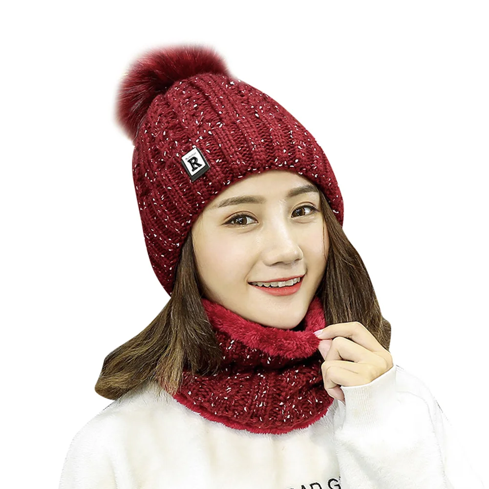 ladies knitted beanie hats
