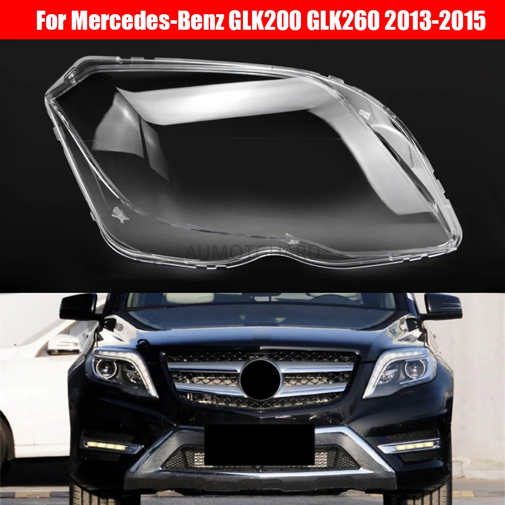 

Headlight Lens For Mercedes-Benz GLK200 GLK260 GLK300 2013 2014 2015 Headlamp Cover Replacement Car Front Head Lamp Auto Shell