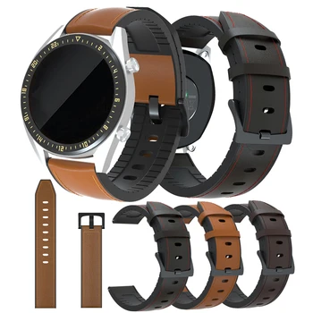 

22mm Universal Leather Watch Band For Asus Vivowatch ZenWatch 2 Quick Release Bracelet Strap For Fossil Q Founder Marshal Belt