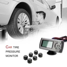 STEEL MATE TP-81E 12~ 24 В грузовик TPMS внешний клапан-Крышка датчика давления в шинах Система контроля с Предупреждение ением утечки