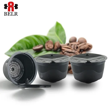 

Cafe Reusable Coffee Capsule For All Nescafe Dolce Gusto Models Refillable Filters Baskets Pod Soft Taste Sweet