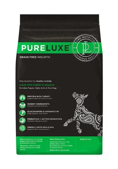 

PURELUXE PURELUXE elite catering bezzernovoy for active dogs and puppies of all breeds of turkey and salmon