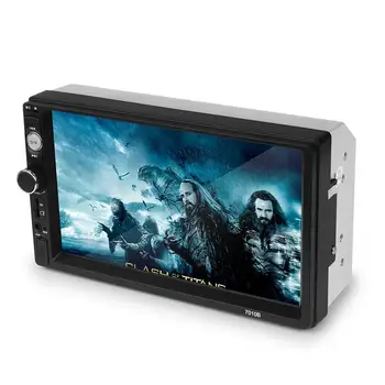 

Hot 2 din 7 inch Car FM Radio MP3 MP5 Player In Dash Touch Bluetooth Stereo Video Handsfree with Rear View Camera USB TF AUX IN