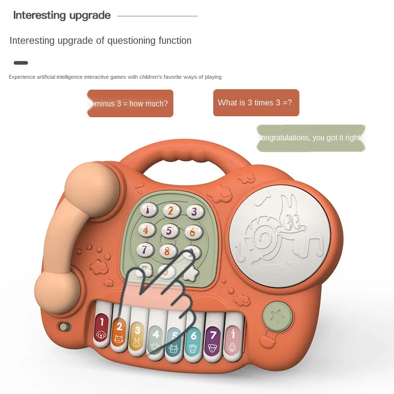 Baby Toys 13 24 Months Musical Piano Girls Mobile Phone Music Toy for Children 1 Year Kids Educational Phone Toy Birthday Gifts 6 Baby Toys 13 24 Months Musical Piano Girls Mobile Phone Music Toy for Children 1 Year Kids Educational Phone Toy Birthday Gifts 6