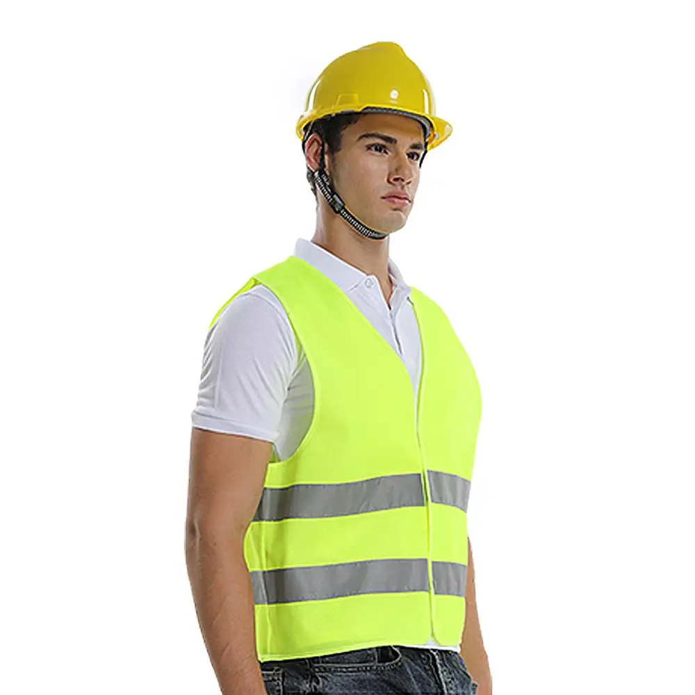 Night Cycling Safety Protect Reflective Coat High Visible Work Security Reflective Vest Unisex Breathable Waistcoat