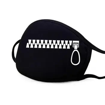 

Cotton Dust Mask Cartoon Expression Teeth Muffle Chanyeol Face Respirator Anti Kpop Bear Mouth Mask 1Pcs