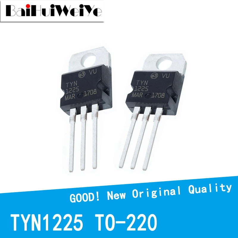 10pcs Original TYN1225RG One-Way SCR 1200 V/25 A TO-220