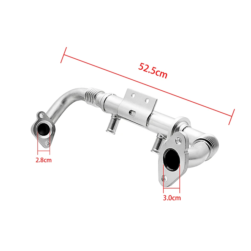 14735-EC00D EGR Thermostat Tube Engine Cooler Replacement for Nissan NP300 Navara D40 Pathfinder R51 2005-Car Accessories egr valve