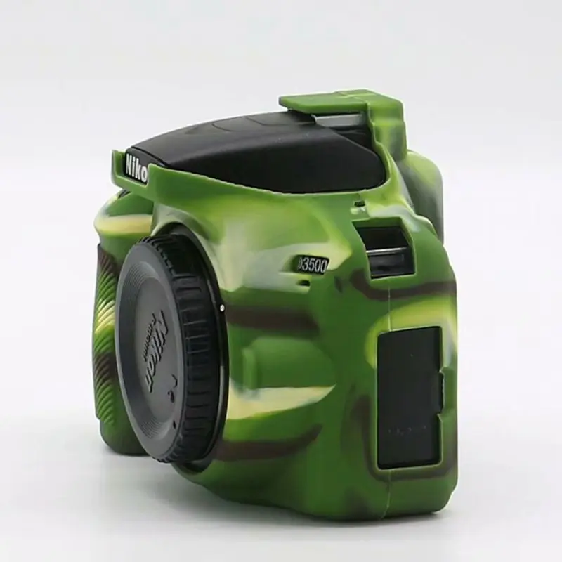 Износостойкий мягкий силиконовый защитный чехол для камеры Сумка для Nikon D3500 резиновая крышка аксессуары для камеры LX9A