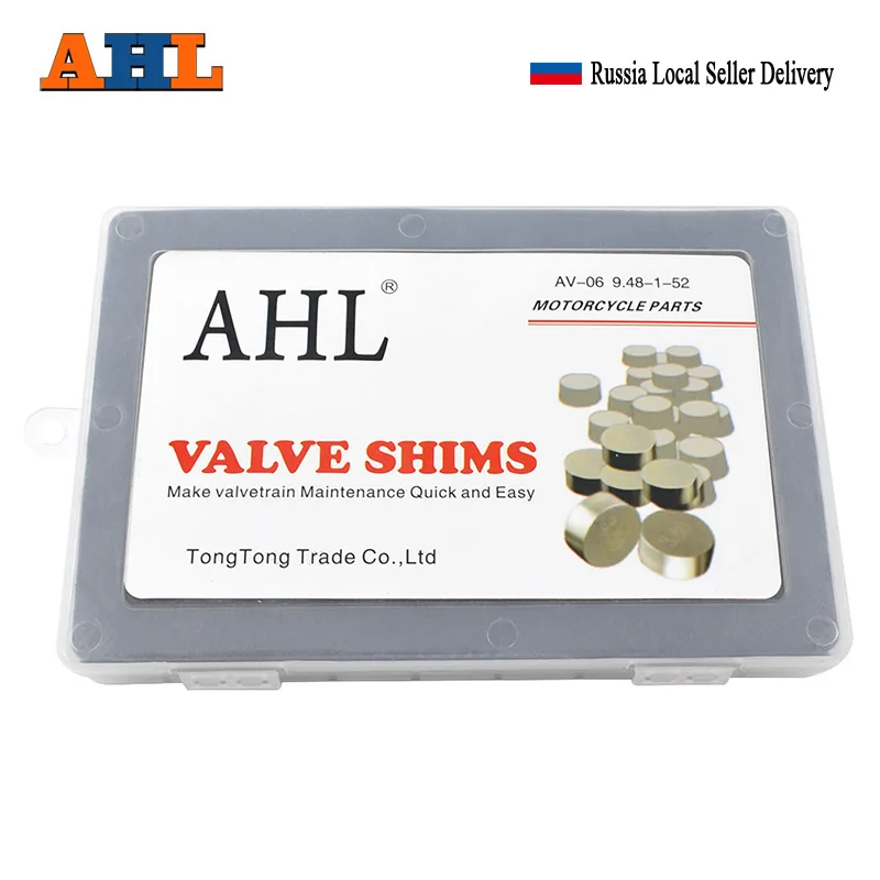 AHL 9.48 mm Valve Adjustment Shims Valve Pad Shims Hotcam For Suzuki DRZ400 DRZ 400 Washer Kit Motorcycle Engine Part