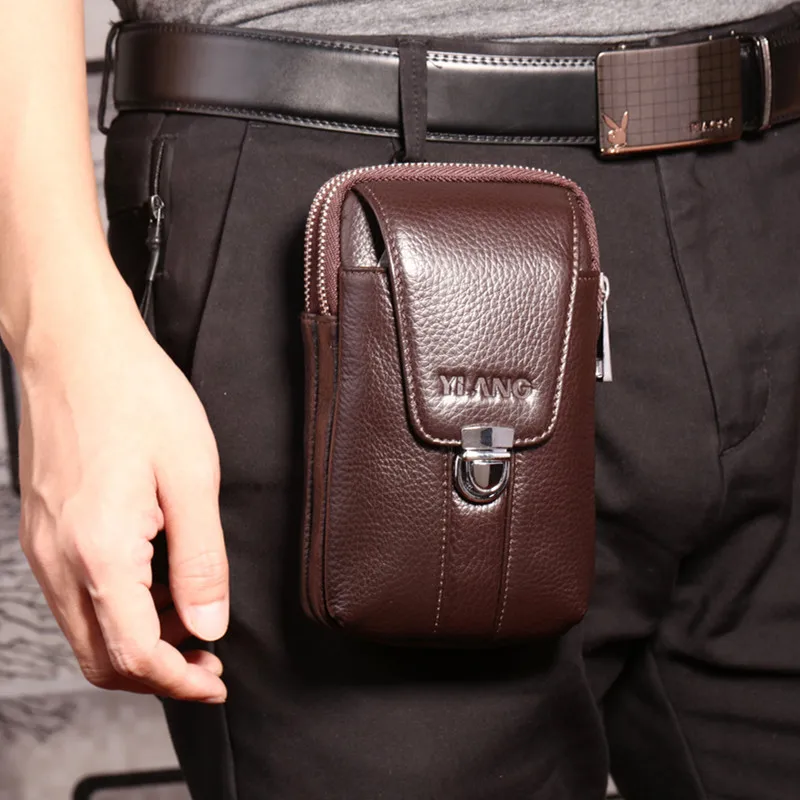 

Currently Available New Products Men's Bag Genuine Leather pi dai bao Cowhide Multi-functional 3-Tier Wallet Blype Wallet Wholes