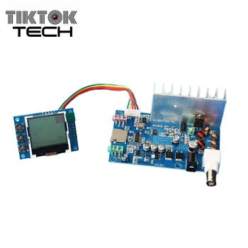 

TIKTOKTECH 7W DIY PCB Kits FM Stereo Radio Transmitter Welded Kit With LCD Monitor Screen 76-108Mhz Adjustable