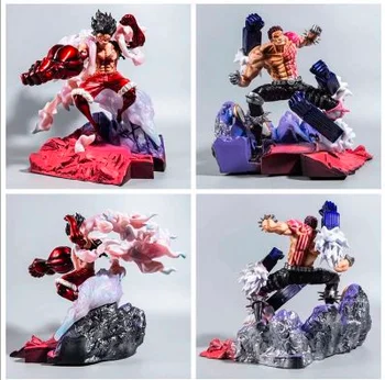 

NEW One piece Luffy VS Charlotte Katakuri GK Statue PVC Anime Figurines Collectible Model Toy large size gifts for Christmas
