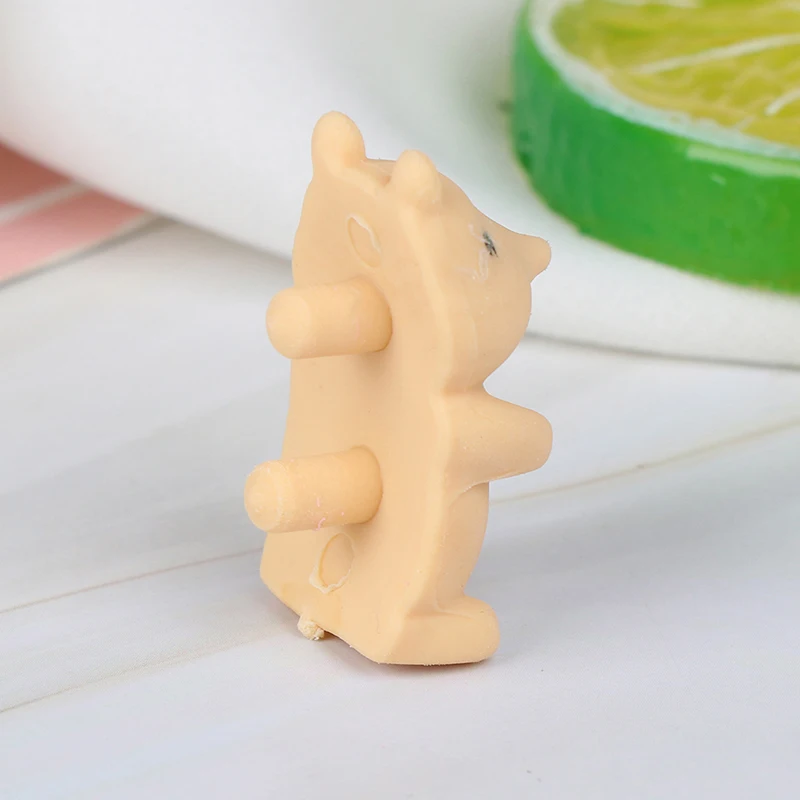 1 шт. Мини Красочный резиновый ластик для Ёжика моделирование kawaii Канцтовары