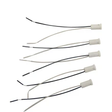 5 шт. G4 лампа держатель Разъем G4 розеточный разъём светодиодный Керамика держатель галоида лампа накаливания конвертер лампового адаптера