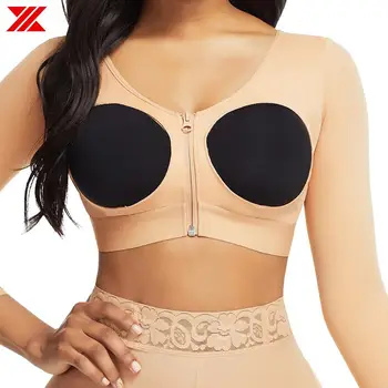 

Women Arm Shaper Back Shoulder Corrector Bodysuit Post Surgery Corset Hollow-carved Shapewear Vest Slimming Sheath Shapewear