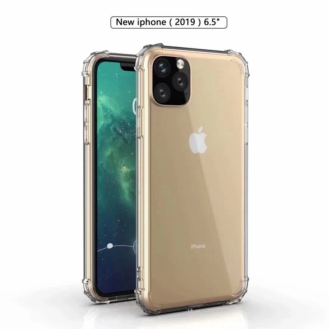 

Uxury Transparent Case Coque Cover 5.8 Inch For IPhone 11 2019 Case For IPhone XI Max 2019 6.5 Inch New Clear Phone Cover Case