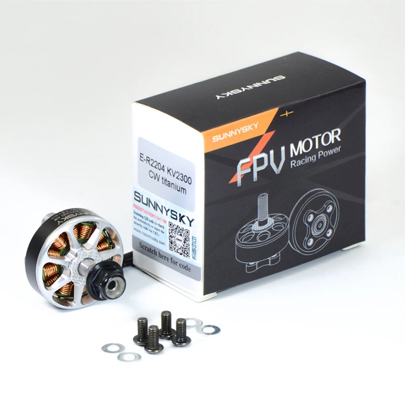 4 шт./лот Sunnysky E R2207 KV1800 KV2500 R FPV бесщеточный мотор поддержка 3 4S рекомендуется
