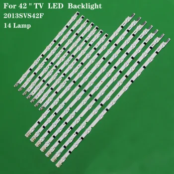 

14pcs/set LED backlight strip for Samsung UE42F5300 D2GE-420SCB-R3 D2GE-420SCA-R3 2013SVS42F CY-HF420BGAV1H BN96-25306A 25307A